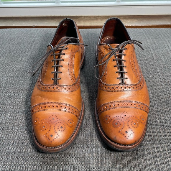 Allen Edmonds Strand Walnut Dainite 9.5 3E EEE Wide - Picture 4 of 8